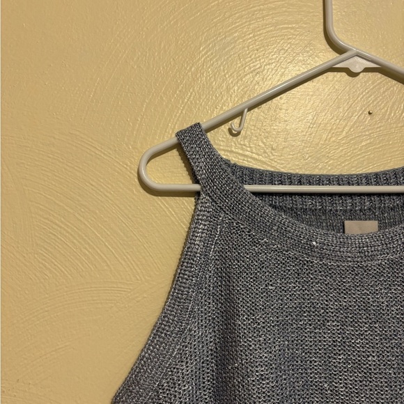 NIC+ZOE Shimmering Silver Tank Top - Picture 6 of 8